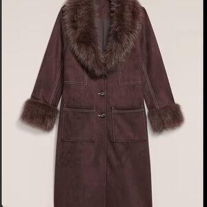 NWT Anna Sui x Old Navy Vegan Suede Jacket